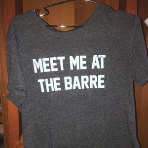 Barre tee shirt